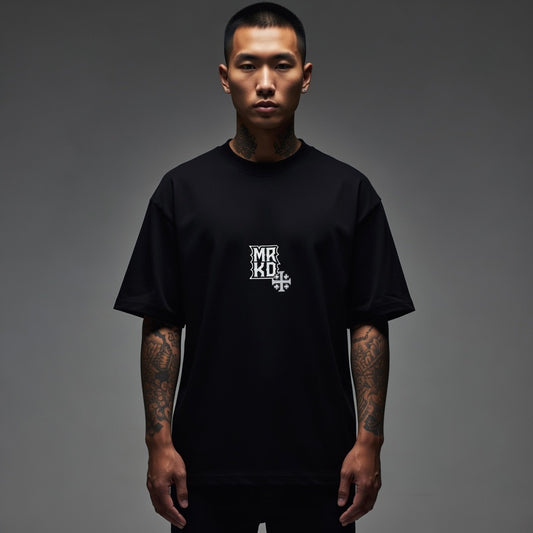 MRKD BRAND oversized high neck t-shirt