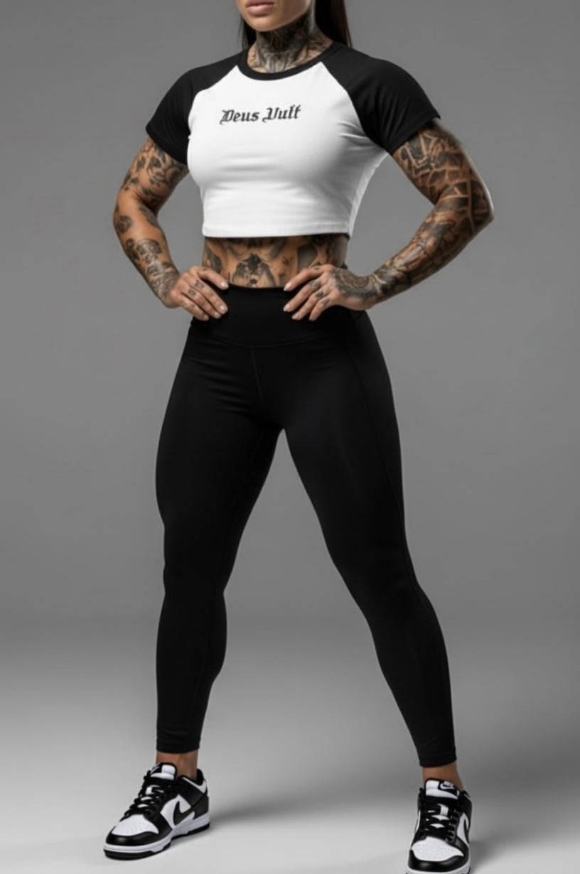 Women’s DEUS VULT baby tee