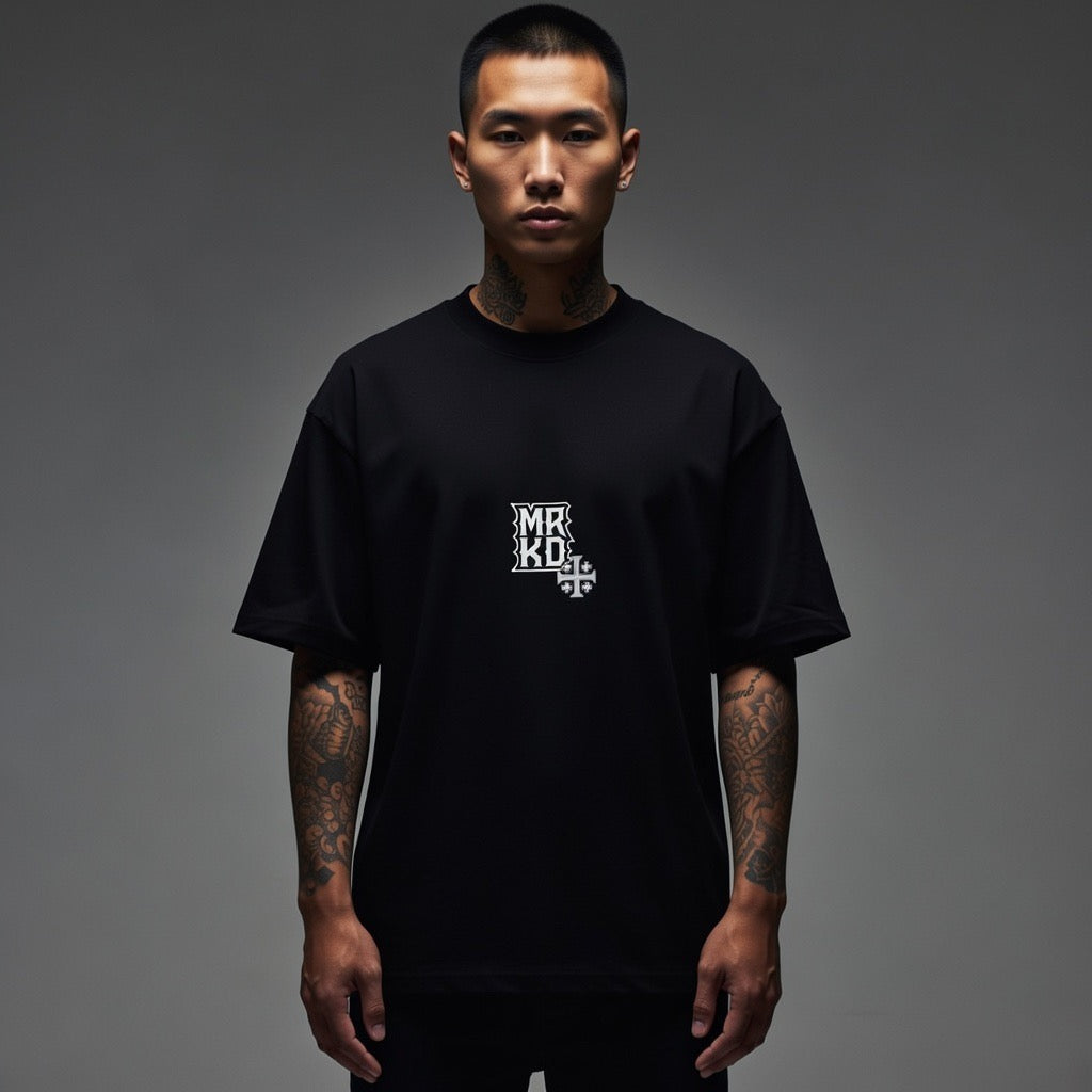 MRKD BRAND oversized high neck t-shirt