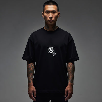 MRKD BRAND oversized high neck t-shirt