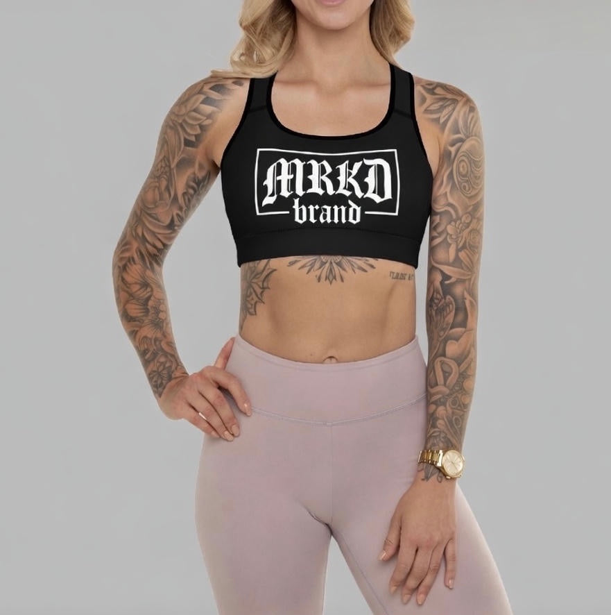 MRKD BRAND Padded Sports Bra