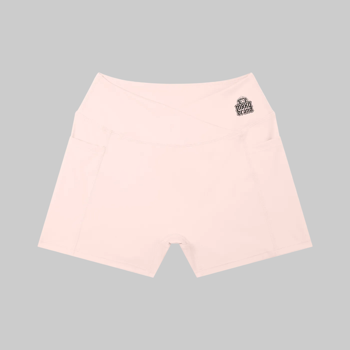 Women’s High Rise Pocket Christ is King Yoga Shorts