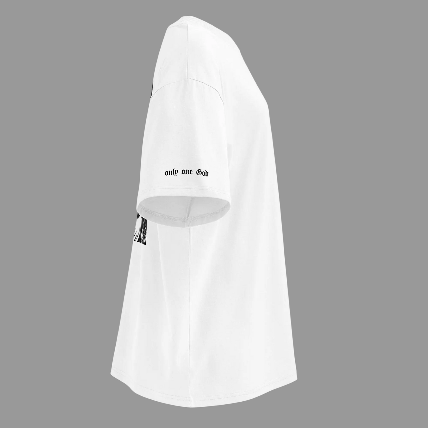 YESHUA oversized high neck t-shirt